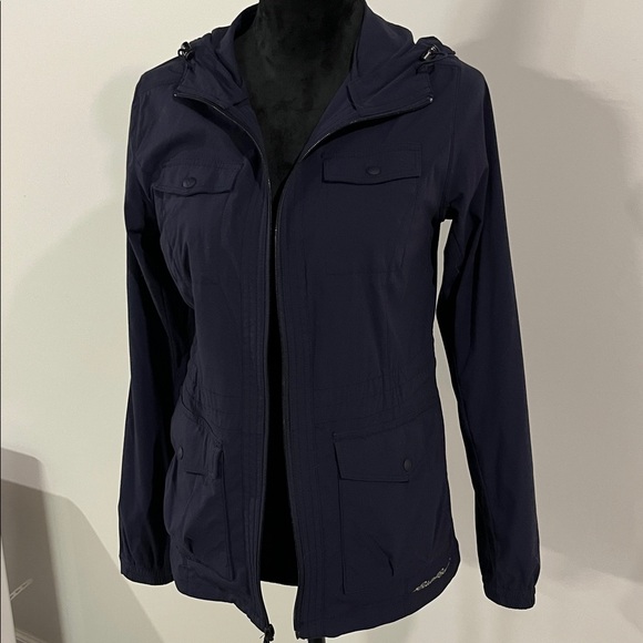 Navy Hooded Jacket - Picture 1 of 6